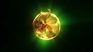 güneş gibi ateş topu yörüngesi