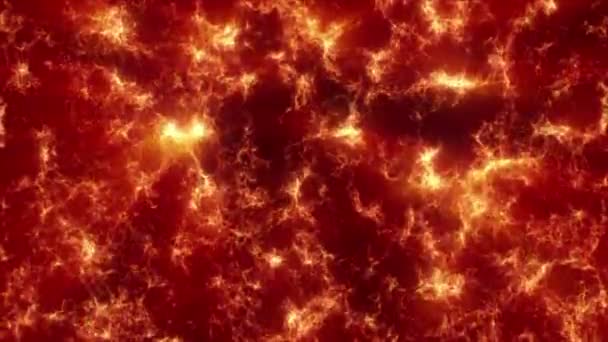 Fire Texture Achtergrond Abstracte Lus — Stockvideo