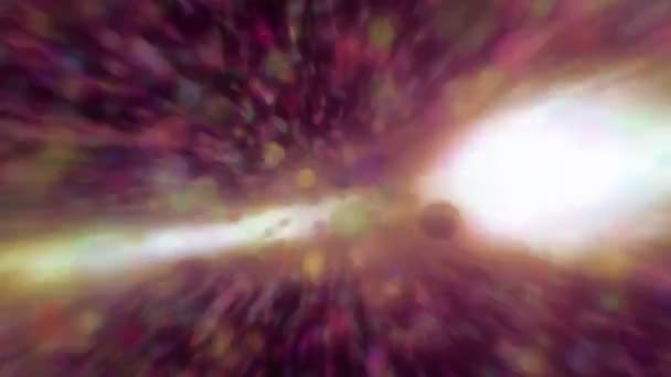Космічних Зірках Галактик — стокове відео