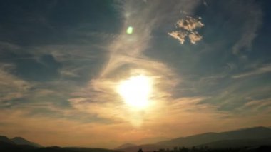 Altın günbatımı zaman atlamalı 4k