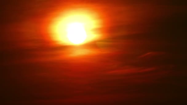 or coucher du soleil laps de temps 4k 