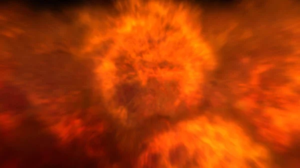Explosión Fuego Llama Abstracta Textura —  Fotos de Stock