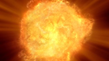 patlama yangın topu soyut doku