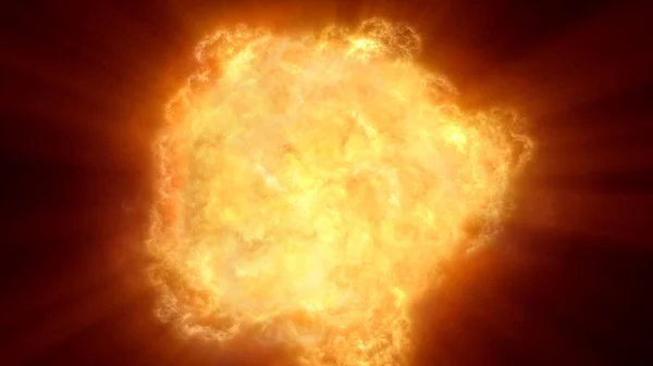 Explosion Fire Ball Abstract Texture — Stock Photo, Image