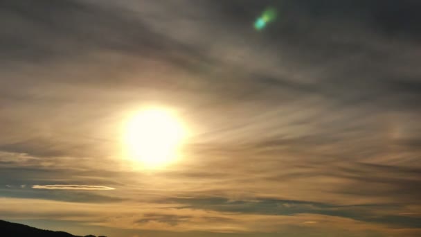 or coucher du soleil laps de temps 4k 