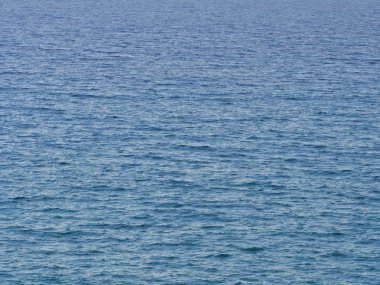 Mavi denizin ufku.