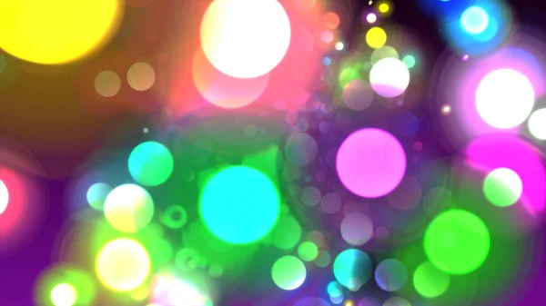 Spots Bokeh Color Abstract Background — Stock Photo, Image