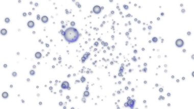 uzayda kabarcık sabunlu arka plan