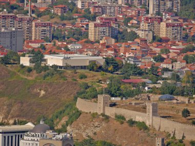 Üsküp panorama binaları üst görünüm