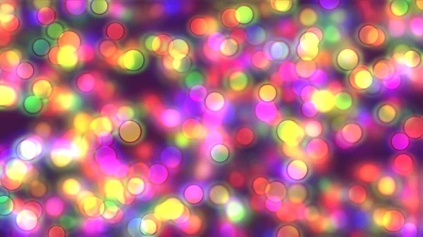 Spots Bokeh Color Abstract Background — Stock Photo, Image
