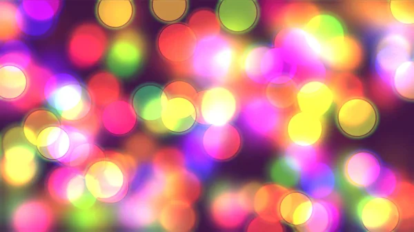 Spots Bokeh Color Abstract Background — Stock Photo, Image