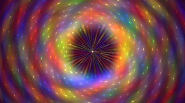 pulses star ray color abstract clipart