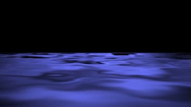 gece soyut mavi deniz