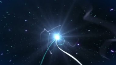 çizgi soyut arka plan ışık ışını