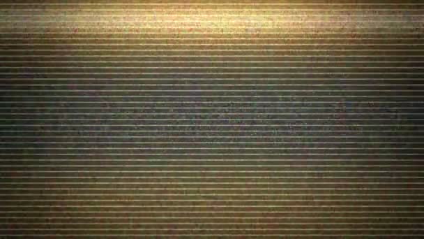 Televisie Statische Ruis Abstracte Verlichting Achtergrond — Stockvideo