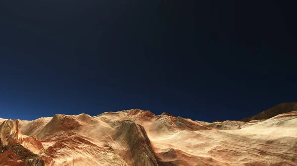 Tér Mars Terep Aerial Shot — Stock Fotó