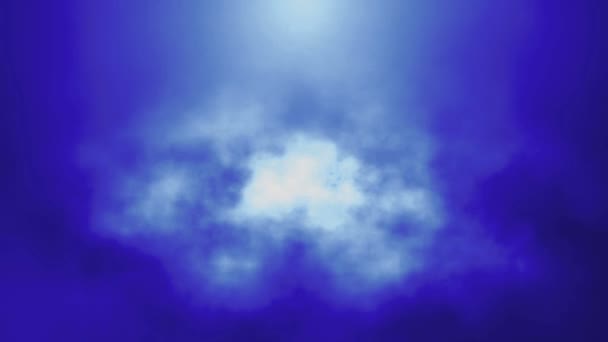 Voar Nuvens Cor Abstrata — Vídeo de Stock