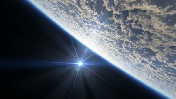 高飞过行星4K — 图库视频影像