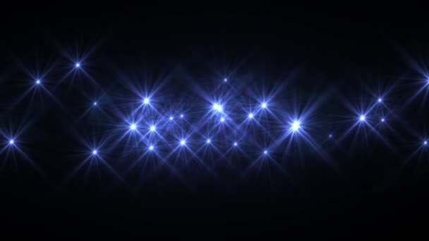 Gwiazdy Światło Przestrzeni Abstrakcyjnej — Wideo stockowe
