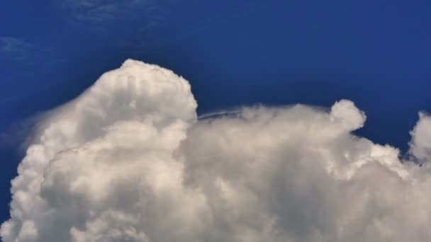 Cielo Azul Nubes Tiempo Lapso — Vídeos de Stock