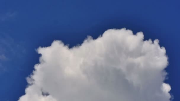 Cielo Azul Nubes Tiempo Lapso — Vídeo de stock