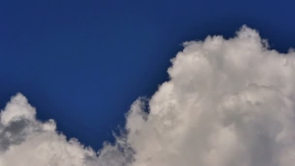 Céu Azul Nuvens Tempo Lapso — Vídeo de Stock