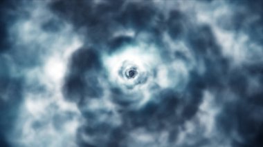 Duman Bulutları Soyut Arkaplan Dokusunu Bulutlandırır