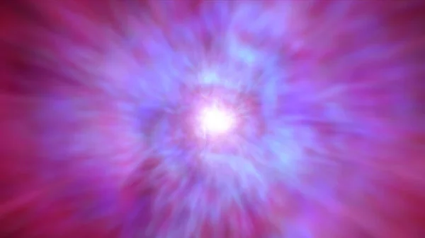 Nebulosa Niebla Espacio Con Rayos —  Fotos de Stock