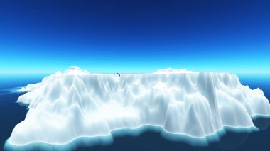 Buz dağına bakın, 3 boyutlu resimleme