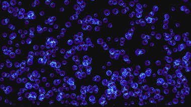 kabarcık rengi 3d oluşturucu, soyut renk arkaplanı