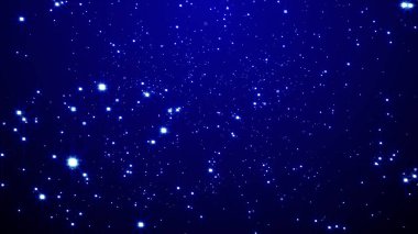 Yılbaşı karlı arka planda kar taneleri yıldızları, illüstrasyonlar