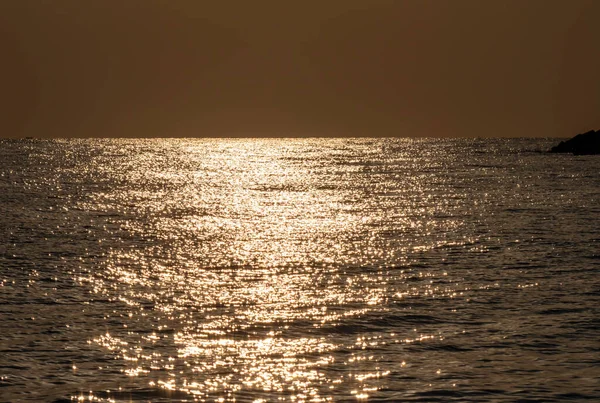 Tôt Matin Lever Soleil Spectaculaire Sur Mer — Photo