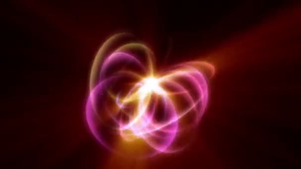 Atome énergie rayon lumière 4k — Video
