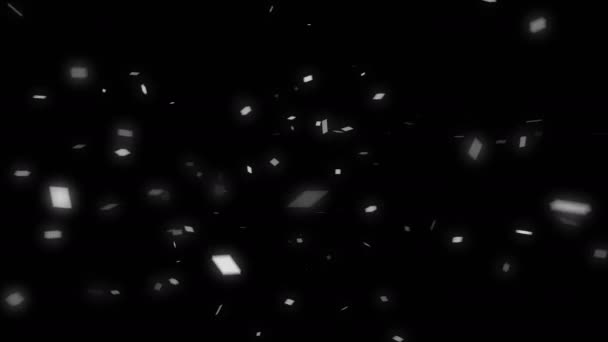 Boşluk 4k 'de kasırga parçacığı — Stok video