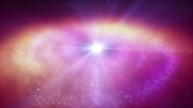 Derin uzayda Spiral Galaksi