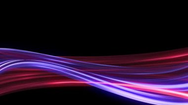 Fütürist neon parlayan yüzey. Soyut hareket arkaplanı
