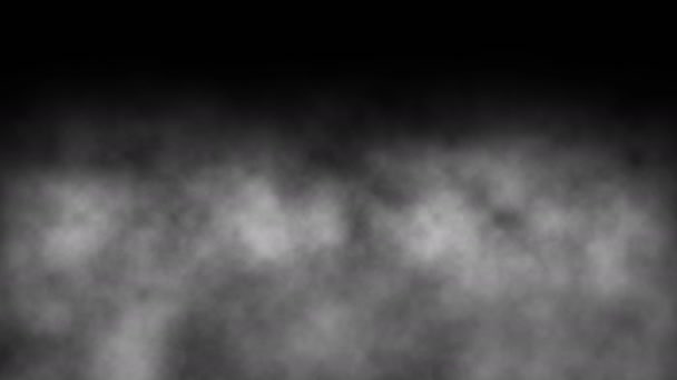 Фон дыма абстрактное движение цвета 4k — стоковое видео