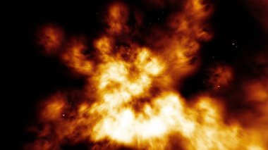 patlama alev parçacığı soyut arkaplan dokusu