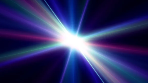 Licht Effect Abstracte Ster Burst Flash Laser Straal Illustratie — Stockfoto