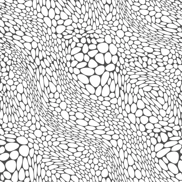 Sorunsuz vektör pıtırtı çakıl. Beyaz, koyu arka plan üzerinde izole