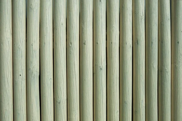 Troncos pintados de madeira, close-up, fundo, textura — Fotografia de Stock