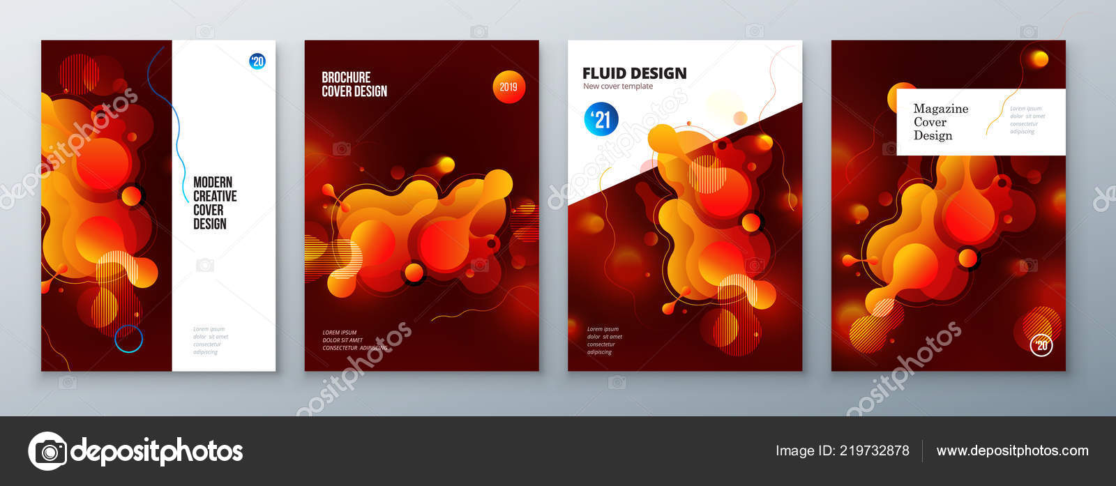 Bio Broschure Layout Design Helle Flussigkeit Farbe Vorlage Fur Prospekt Katalog Magazin Oder Flyer Hintergrund Mock Up Vektor Illustration Stockvektor C Greatbergens