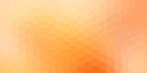 Fondo hexagonal abstracto. Fondo geométrico vectorial con hexágonos y efecto degradado. Ilustración de fondo brillante vector de color . — Archivo Imágenes Vectoriales