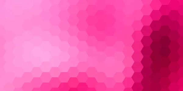 Fondo hexagonal abstracto. Fondo geométrico vectorial con hexágonos y efecto degradado. Ilustración de fondo brillante vector de color . — Archivo Imágenes Vectoriales