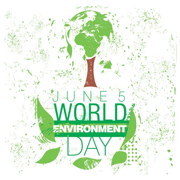 Poster on International World Environment Day celebrated on 5th of June