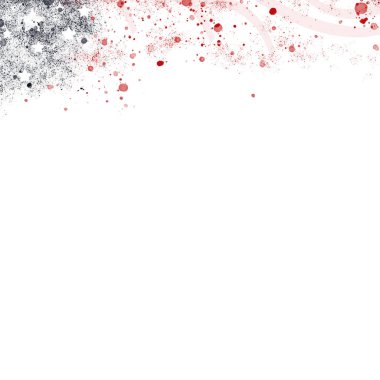 Anma Günü için su rengi stilinde yıldız ve çizgili Amerika Birleşik Devletleri bayrak renkleri soyut bir başlık illüstrasyon 
