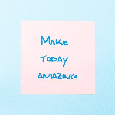 Harika bir gün olsun. Kolaylaştırırız. Motivasyon alıntısı.