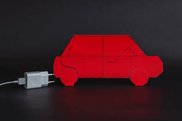 Concepto de coche eléctrico — Foto de Stock
