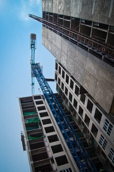 Konstruksi Building Jpg Bertingkat Tinggi — Stok Foto