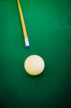 Beyaz Snooker Fotoğraf Çekimi